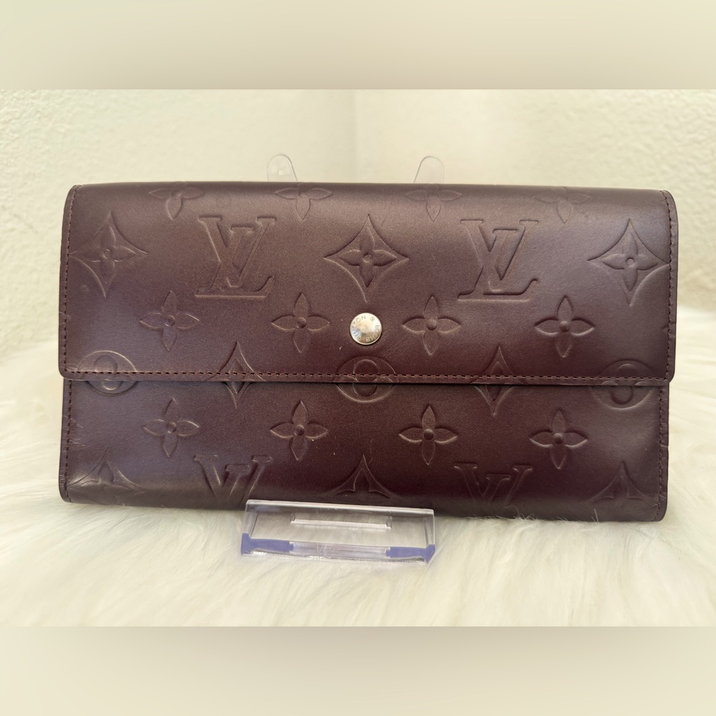Louis Vuitton Mat Porte-Tresor International Wallet